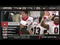 Georgia radio calls pick six interception to seal win vs Alabama