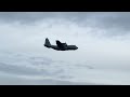 United States Navy KC-130T Take Off at Prestwick Airport