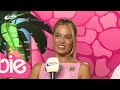 Margot Robbie reveals behind the scenes of that emotional Barbie montage scene 🥹 | Barbie Interview