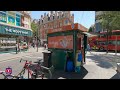 【4K】MARYLEBONE HIGH STREET CENTRAL LONDON SUMMER STREETS WALK 2022