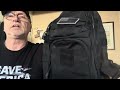 Unboxing new back pack