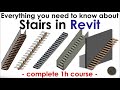 Model any Shape of Stair in Revit Tutorial