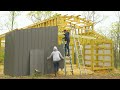 DIY Couple Builds DREAM BARN in 20(ish) Minutes / START TO FINISH / Barndominium