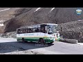 DELHI TO LEH - The incredible HRTC bus journey - 2023 Edition | Keylong to Leh HRTC bus | Himbus