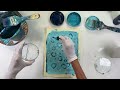 Most Intriguing Collage Papers with Rubbing Alcohol