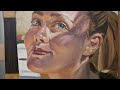 ''Hanne'' | Portrait Oil Painting Time-lapse