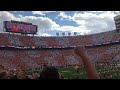 TN Vols vs Texas A&M plus Jet Fly Over!!!