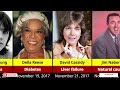 Famous Celebrities We Lost in 2017