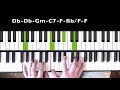 What a Wonderful World piano tutorial
