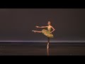Celine de la Garza 12 years old Esmeralda variation World Ballet Competition 2018