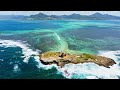 3 HOURS DRONE FILM MAURITIUS in 4K + Relaxation Film 4K | Nature Relaxation Ambient