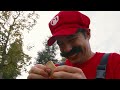 Behind the scenes of Super Mario VS Squid Game in Real Life
