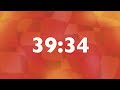 Simple 55 Minute Countdown Timer ❊ No music and relaxing visuals for ADHD
