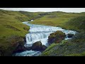 ASMR - Relaxing waterfall in Iceland - Water Sounds - Relaxing Nature Sounds