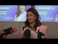 Nicola Willis speaks to media at Hutt Valley Chamber of Commerce | 9 May 2024 | RNZ