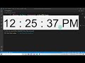 Python Tutorial in Hindi - Make a Clock using Python - Python Project