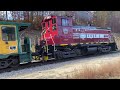 Plymouth & Lincoln Railroad - Halloween Day Equipment Move