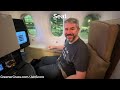 22hrs in Etihad Airways BUSINESS CLASS (Japan to Europe)