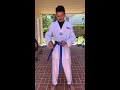 How to tie a taekwondo belt
