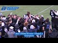 Hilliard Bradley accepts the OHSAA Division 1 Region 3 Championship Trophy