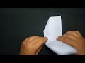 Fly like a bird notebook paper plane | Notebook paper craft