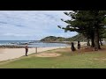4K BEACH WATCHING - BEACH RELAX - Shelly Beach Port Macquarie Australia