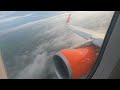 easyJet A320-214 | Rainy Full Power Buzzsaw Takeoff From Bristol | Full Boarding, Taxi, Takeoff.