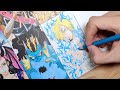 Drawing Strawhat Crew as Devil Fruit Eaters | ONEPIECE