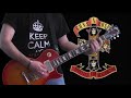 Guns N' Roses - It's So Easy (guitar cover)