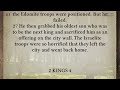 Holy Bible: 2nd Kings - Bible Narration with Text (Contemporary Version)