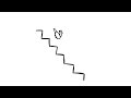 How to fall off a staircase (low quality tutorial)