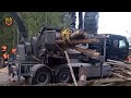 Amazing Dangerous Wood Chipper Machines Working, Fastest Powerful Tree Shredder Machines