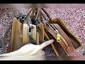 Coach 1941 Rogue 25 Bamboo comparison to Light Saddle color