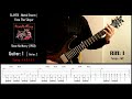 Slayer - Metal Storm / Face The Slayer - Guitar riffs with tabs / cover / lesson
