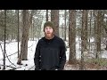 Winter Backcountry Bushcraft - Bedroll Pack & Half Canvas Tent