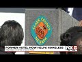 Former downtown Las Vegas motel now housing homeless residents