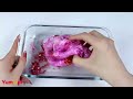Pink Fong 2 Mixing Random With Piping Bag | Pink Fong 2 Slime mixing | Satisfying Bunny Slime