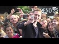 Tom Hiddleston, Luke Evans, Sienna Miller arriving at the Maria Cristina Hotel - SSIFF 2015