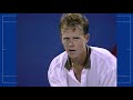 Goran Ivanisevic vs Stefan Edberg Highlights | 1996 US Open Quarterfinal