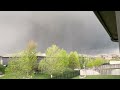 Tornado view from Stratford Park