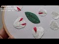[무료도안/Free pattern] 동백꽃 자수 Camellia flower embroidery – 스텀프워크, 와이어자수, l stumpwork, wire embroidery