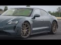 2025 Porsche Taycan Turbo GT | Pale Blue Metallic | Driving, Interior, Exterior
