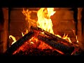 Fireplace at Night 4K 🔥 Cozy Fireplace (10 HOURS). Fireplace video with Burning Logs & Fire Sounds