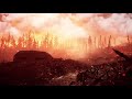 Natural Ambiance - Battlefield (gunfire, flames, distant bombing)