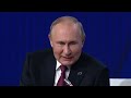 Russian president Vladimir Putin takes part in Valdai discussion club meeting – watch live