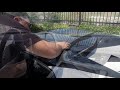 Lamborghini Aventador SV Roadster Start Up Sound Drive Exterior Interior at Lamborghini Miami