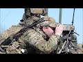 Attention. Attack helicopters AH-64D Apache Longbow live fire at a training area in Germany.