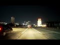 ASMR Highway Driving at Night - Chilgok-gun to Seoul in Korea (No Talking, No Music)