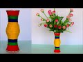 Best out Waste Idea 2018 || How to make flower vase using Tea Cup 2018