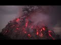 The Active Volcano in Indonesia; Mount Sinabung